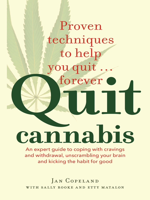 Title details for Quit Cannabis by Jan Copeland - Wait list